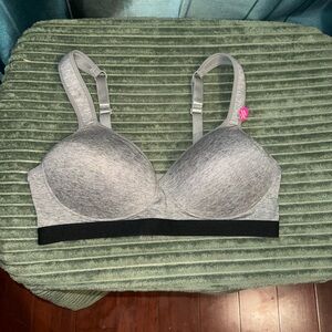 Zone Pro Heather Gray Women's Sports Bra